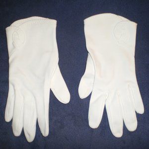 COPY - Vintage 1950's Short White Dress Gloves #1